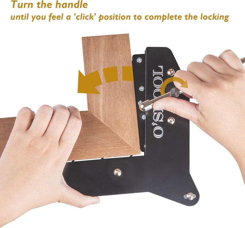 O'SKOOL Miter Max Corner Clamp for Woodworking, Making Window Casing, Making Door Casing, Crafting Projects-2 pack, PAF003 - Image 2